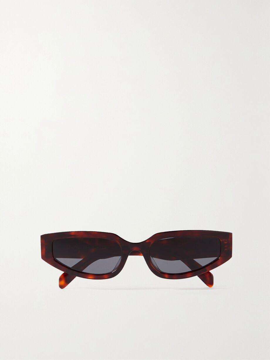 Triomphe cat-eye acetate sunglasses by CELINE EYEWEAR