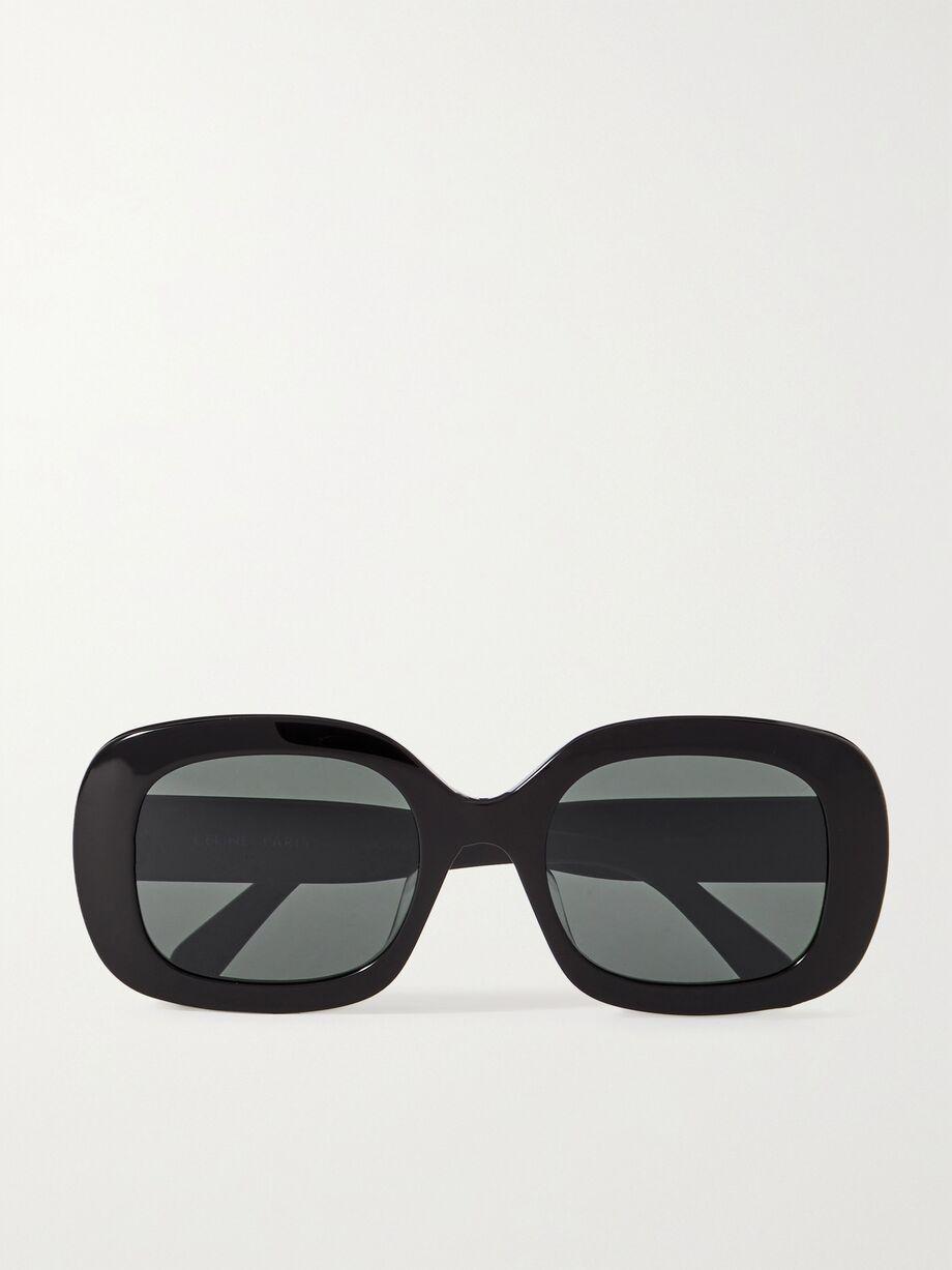 Triomphe oval-frame acetate sunglasses by CELINE EYEWEAR