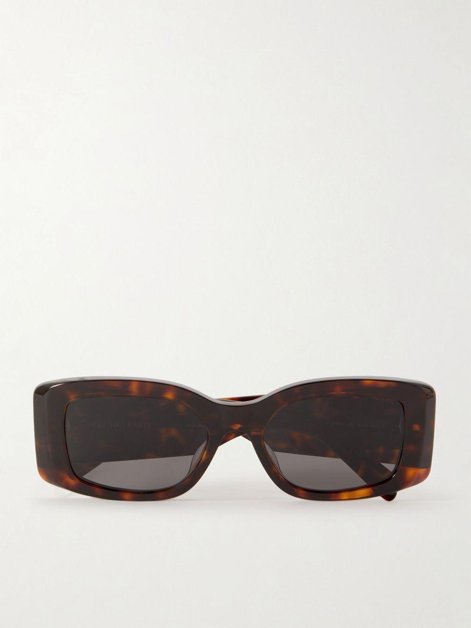 Triomphe oversized square-frame acetate sunglasses by CELINE EYEWEAR