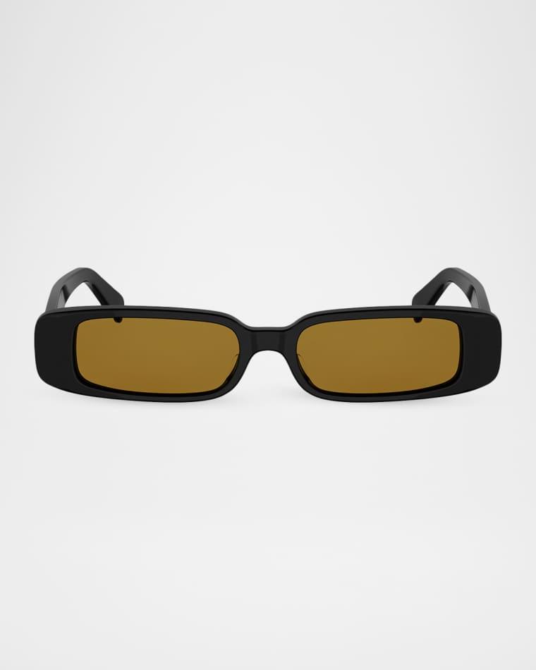 Ete Celine 3 Dots 53mm Rectangular Sunglasses by CELINE