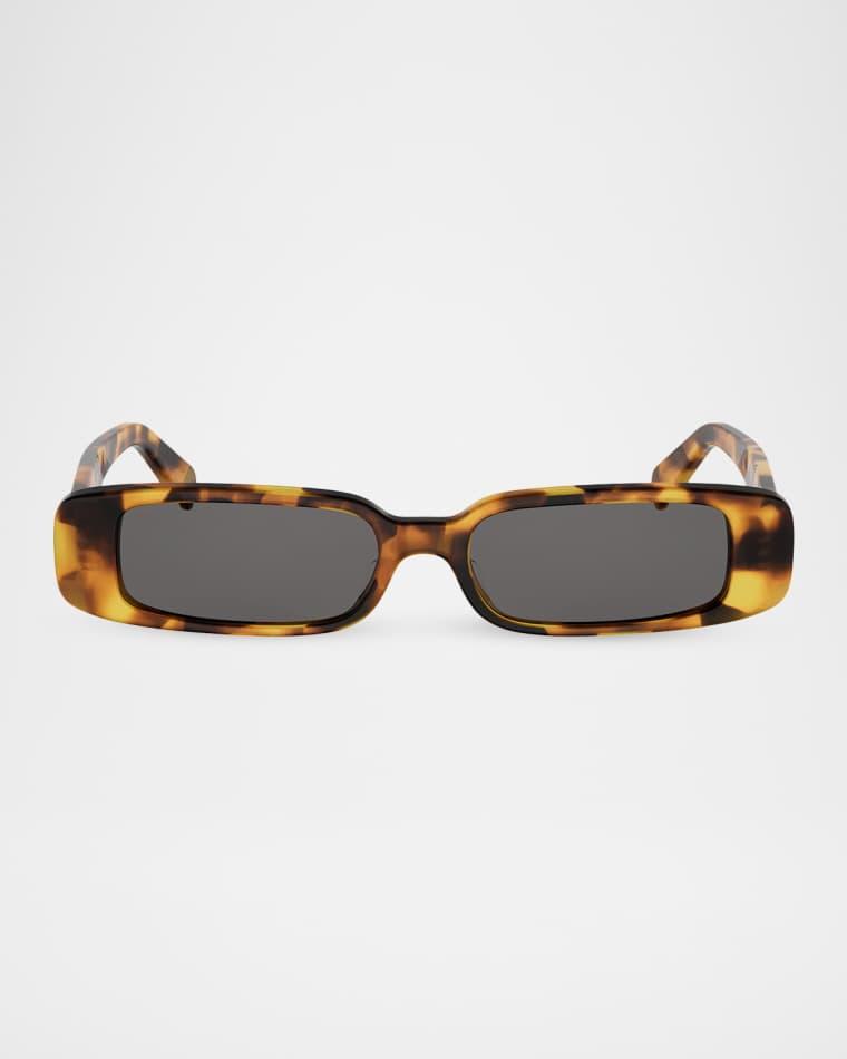 Ete Celine 3 Dots 53mm Rectangular Sunglasses by CELINE