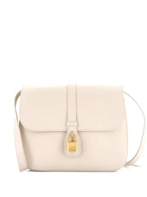 Folco Bag Triomphe Coated Canvas Medium crossbody bag by CELINE 