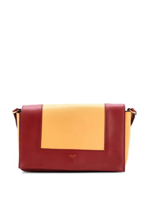 Frame Leather Medium shoulder bag by CELINE 