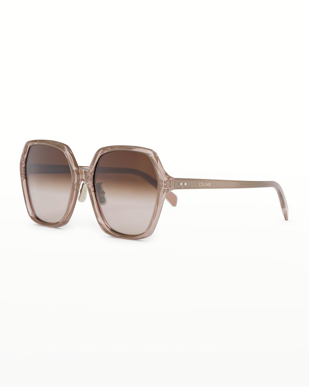 Gradient Acetate Butterfly Sunglasses by CELINE
