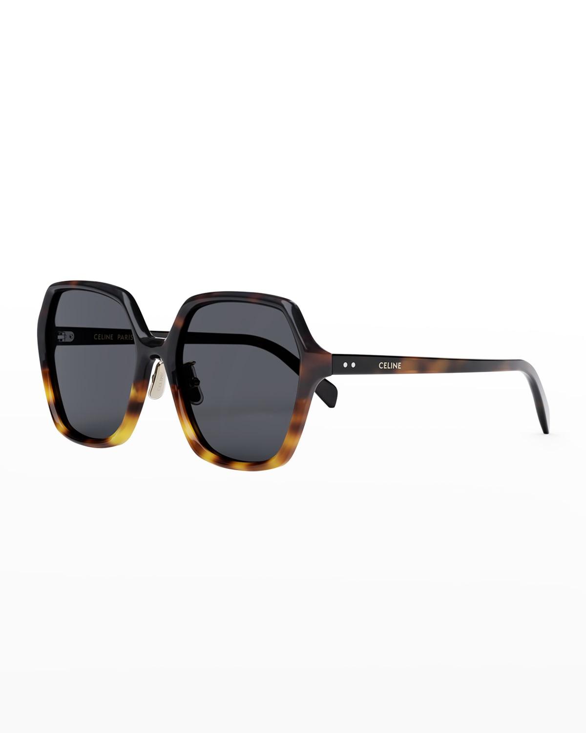Gradient Acetate Butterfly Sunglasses by CELINE