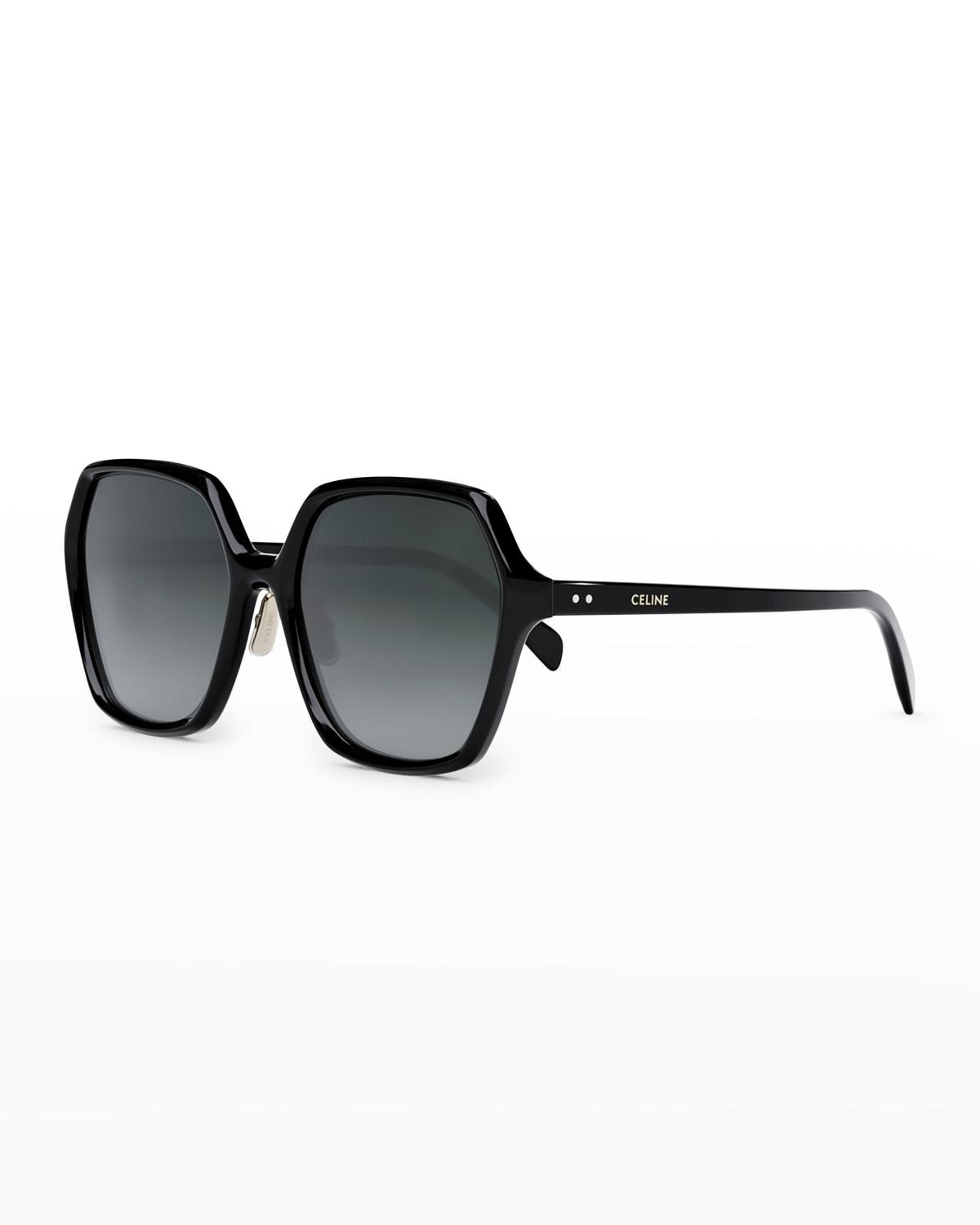 Gradient Acetate Butterfly Sunglasses by CELINE