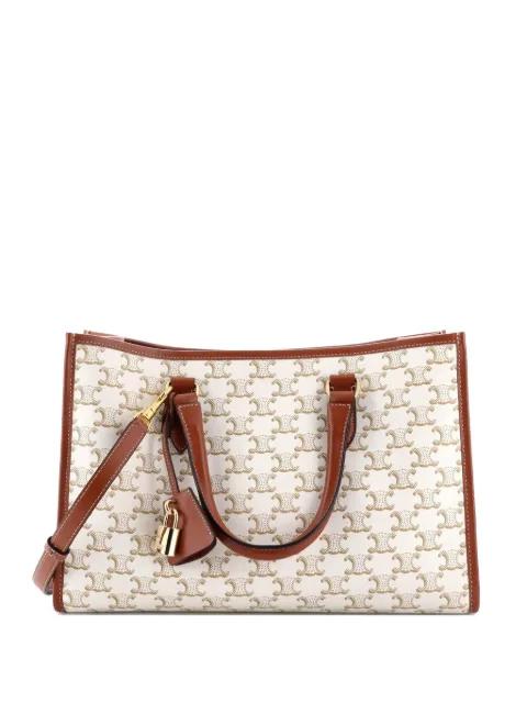 Horizontal Cabas Triomphe Coated Canvas Mini tote bag by CELINE 