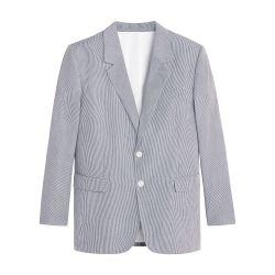 Jude in striped cotton jacket by CELINE
