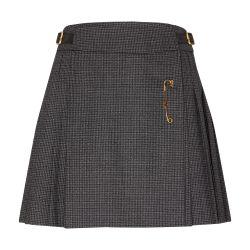 Kilt skirt in prince of wales wool by CELINE