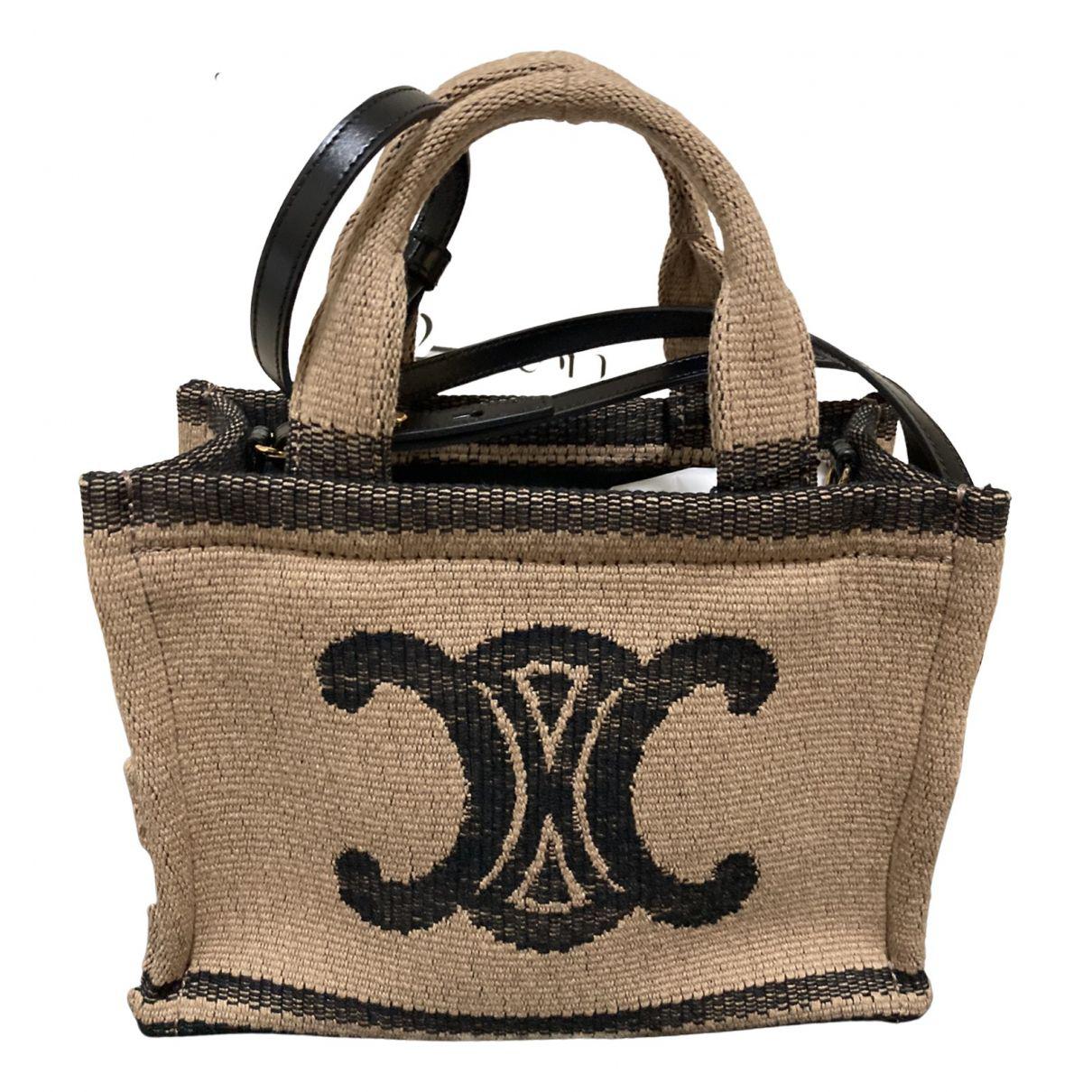 Linen tote Thais by CELINE jellibeans