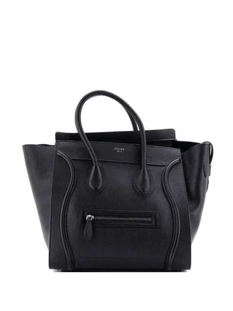 Luggage Bag Grainy Leather Mini tote bag by CELINE 