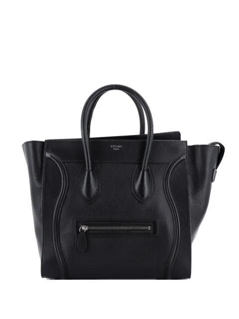 Luggage Bag Grainy Leather Mini tote bag by CELINE 
