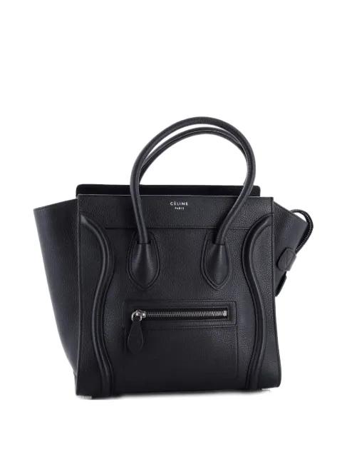 Luggage Bag Grainy Leather Mini tote bag by CELINE 