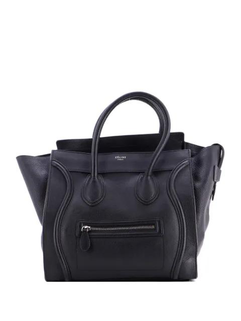 Luggage Bag Grainy Leather Mini tote bag by CELINE 