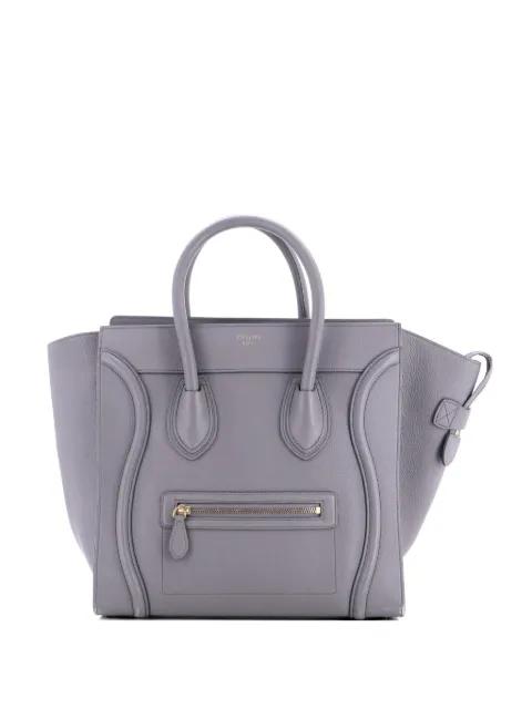 Luggage Bag Grainy Leather Mini tote bag by CELINE 
