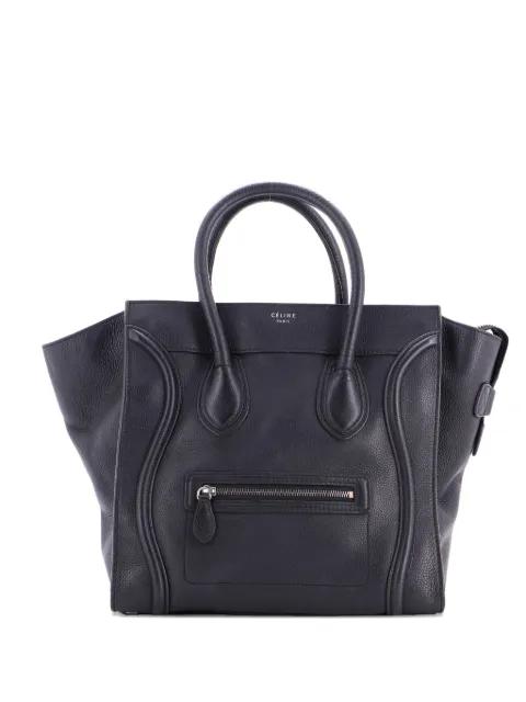 Luggage Bag Grainy Leather Mini tote bag by CELINE 