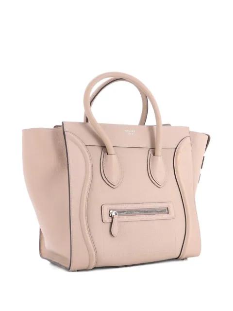 Luggage Bag Grainy Leather Mini tote bag by CELINE 