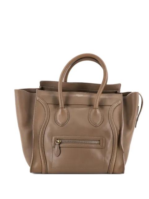 Luggage Bag Smooth Leather Mini tote bag by CELINE 