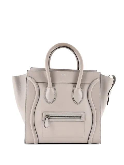 Luggage Bag Smooth Leather Mini tote bag by CELINE 