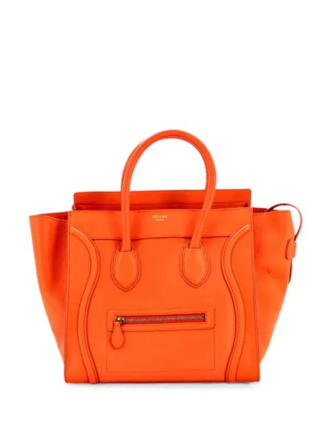 Luggage Bag Smooth Leather Mini tote bag by CELINE 