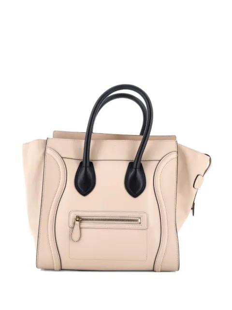 Luggage Bag Smooth Leather Mini tote bag by CELINE 