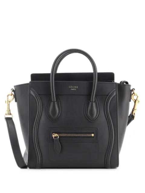 Luggage Bag Smooth Leather Nano crossbody bag by CELINE 