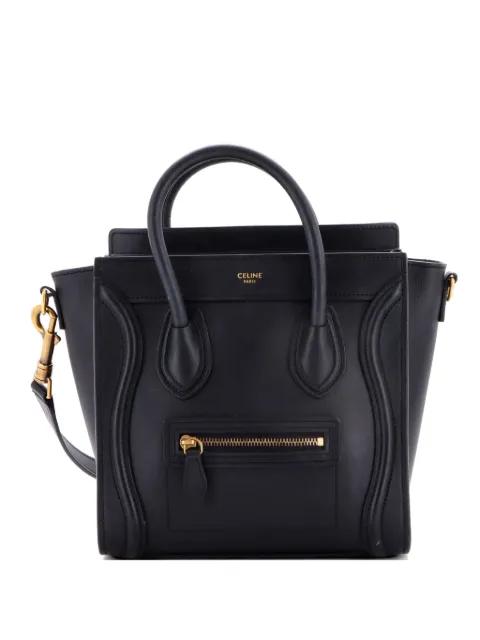 Luggage Bag Smooth Leather Nano crossbody bag by CELINE 