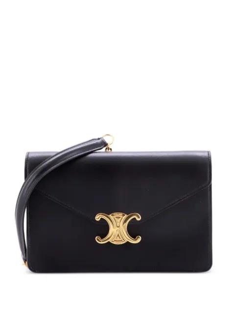 Margo Triomphe Wallet on Chain Leather crossbody bag by CELINE 