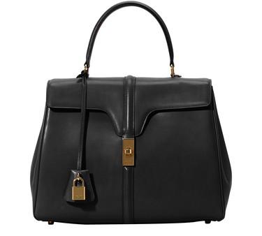 Medium 16 bag in satiny calfskin leather by CELINE