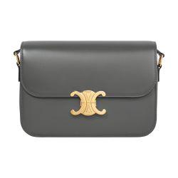 Medium Triomphe bag in shiny calfskin by CELINE