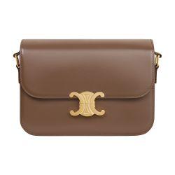 Medium Triomphe bag in shiny calfskin by CELINE