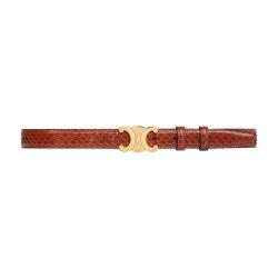 Medium Triomphe belt in python by CELINE