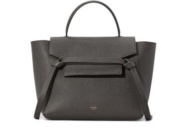 Micro belt bag in grained calfskin by CELINE