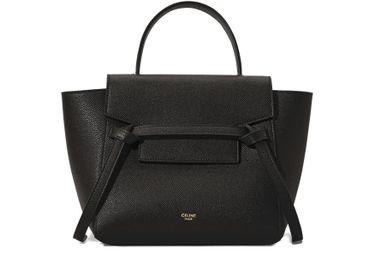 Micro belt bag in grained calfskin by CELINE