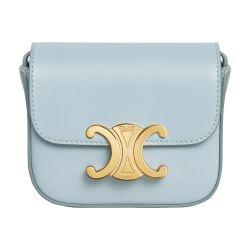 Mini Triomphe in shiny calfskin by CELINE