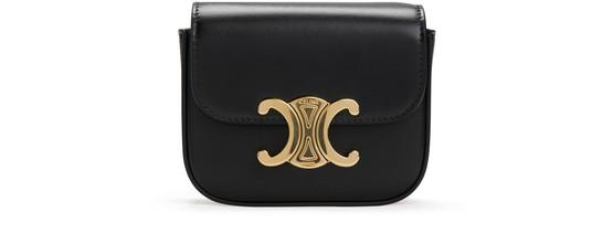 Mini Triomphe in shiny calfskin by CELINE