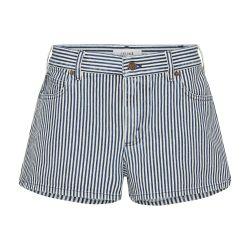 Mini shorts in heavy stripe cotton by CELINE