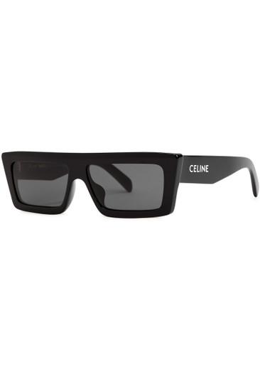 Monochroms geometric sunglasses by CELINE
