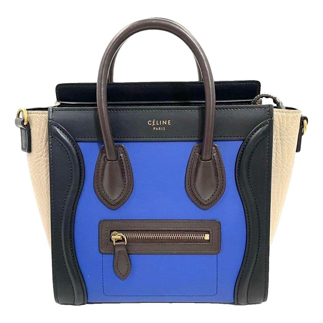 Nano Luggage leather handbag by CELINE