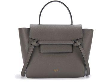 Nano belt bag in grained calfskin by CELINE