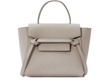 Nano belt bag in grained calfskin by CELINE