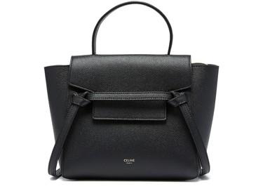 Nano belt bag in grained calfskin by CELINE