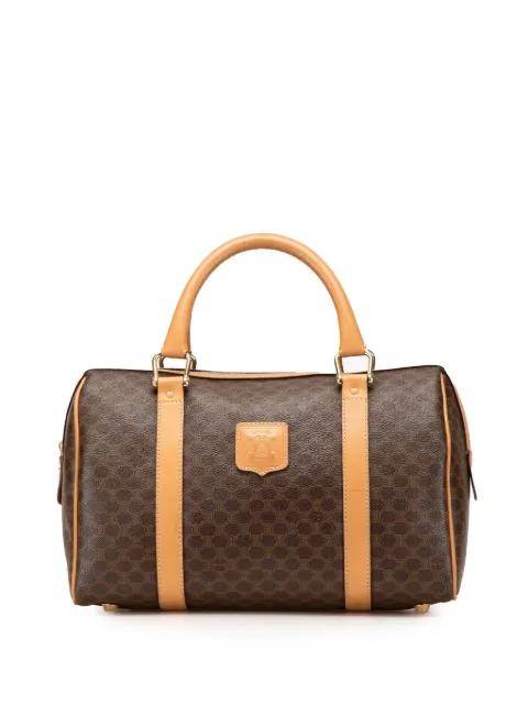 2012 Macadam Coated Canvas boston bag by CELINE PRE-OWNED