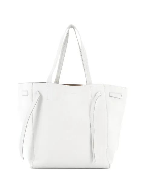 Phantom Tie Cabas Leather Medium tote bag by CELINE 