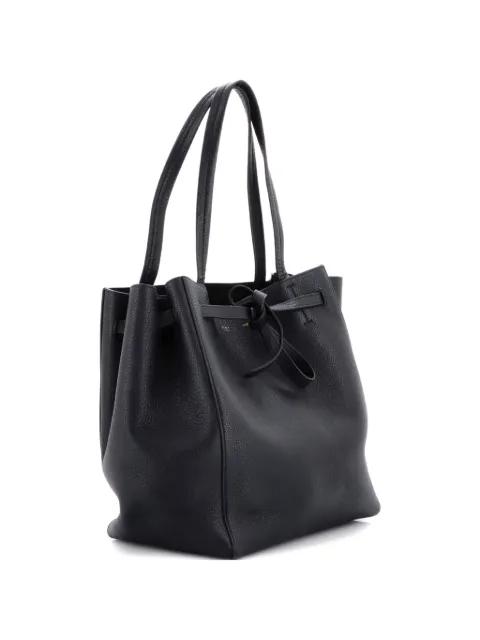 Phantom Tie Cabas Leather Small tote bag by CELINE 