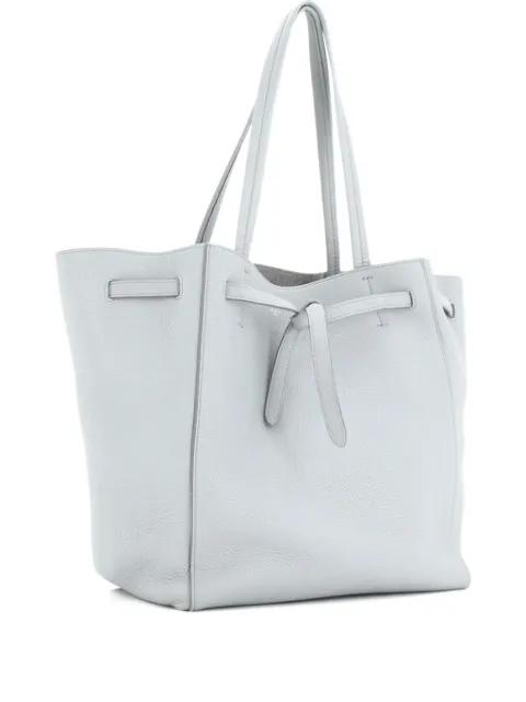 Phantom Tie Cabas Leather Small tote bag by CELINE 