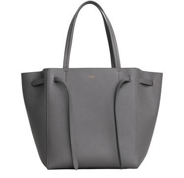 Phantom small tote bag in grained calfskin by CELINE