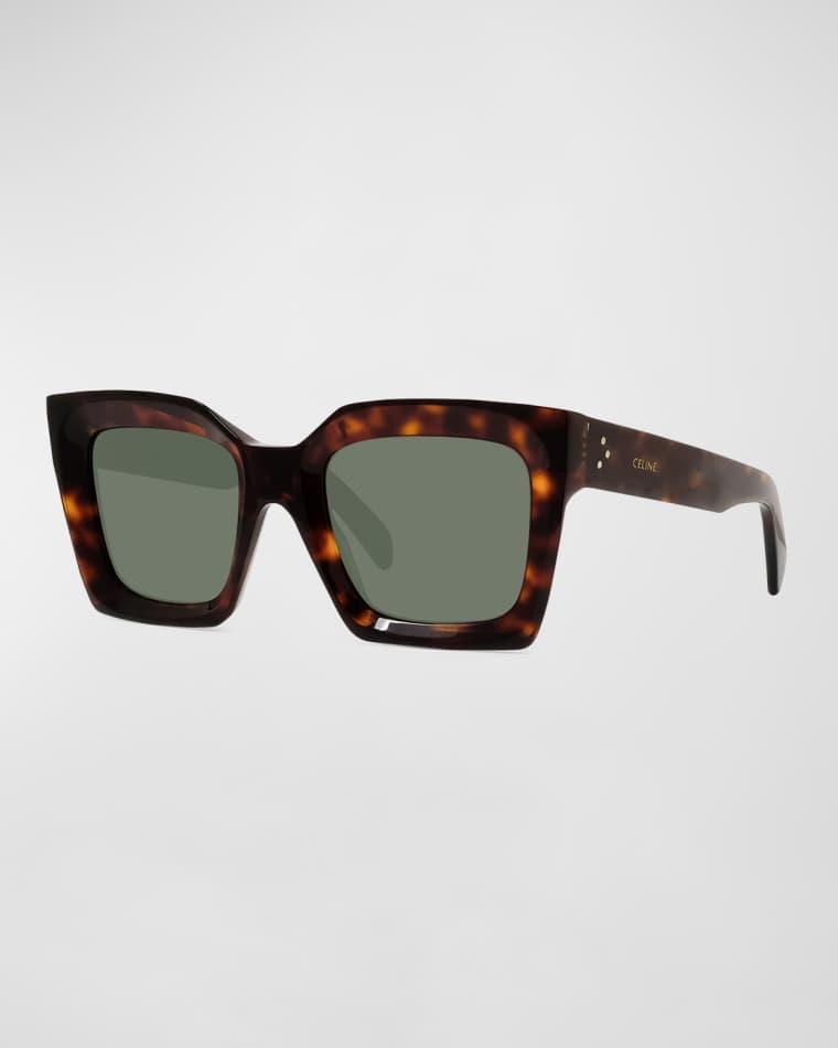 Rectangle Acetate Sunglasses by CELINE