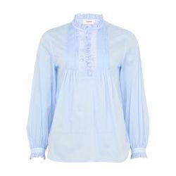 Romy embroidered in cotton muslin shirt by CELINE