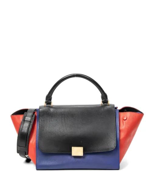 Small Tricolor Trapeze shoulder bag by CELINE 